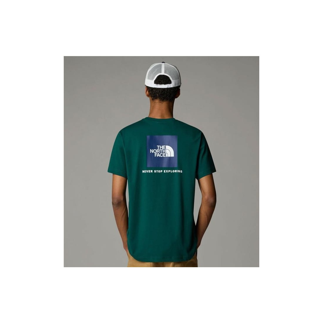 THE NORTH FACE BOX NSE TEE VERDE