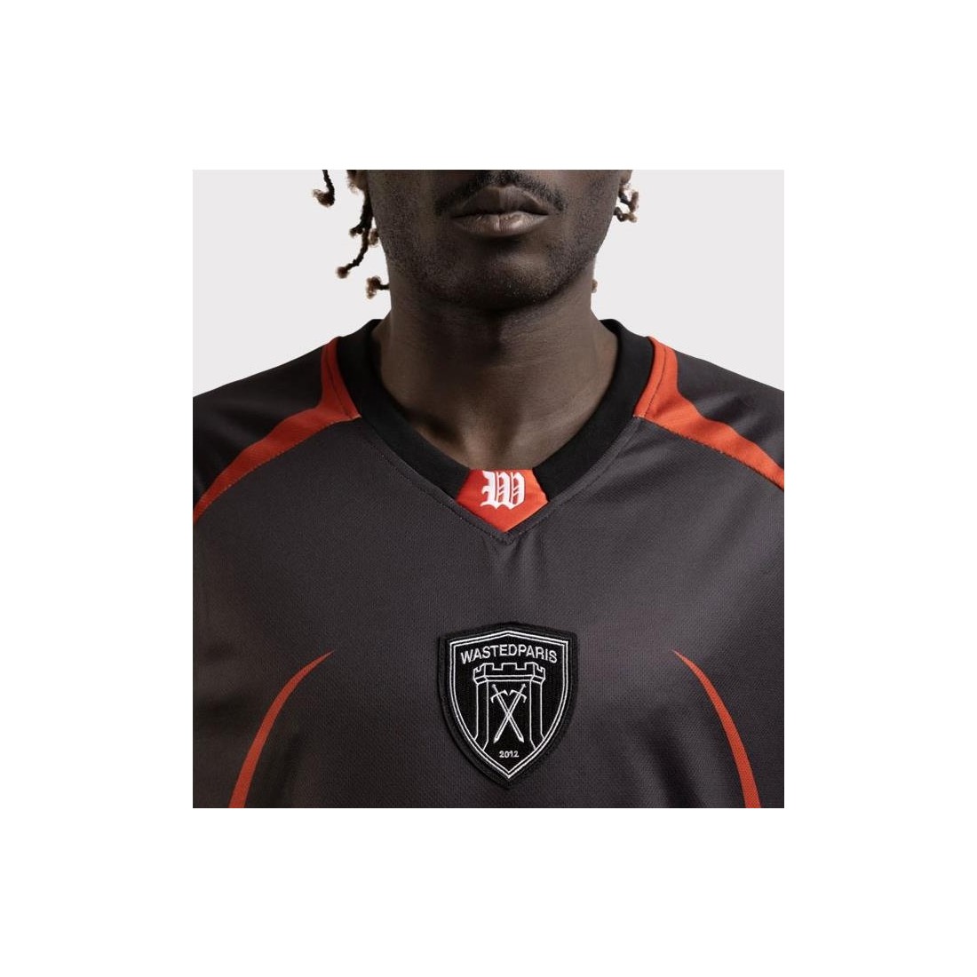 WASTED PARIS FOOTBALL JERSEY NEGRO