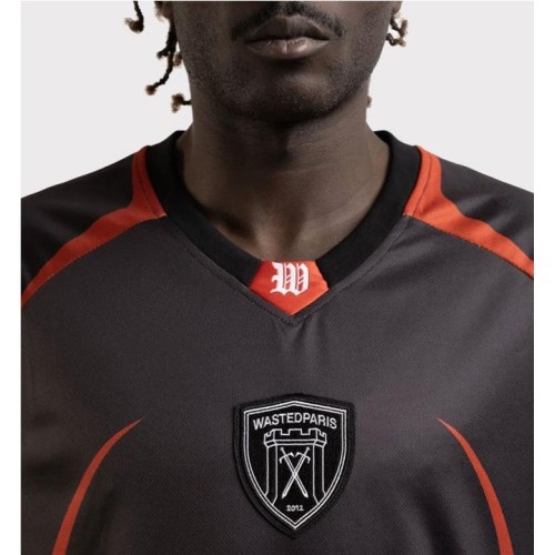 WASTED PARIS FOOTBALL JERSEY NEGRO
