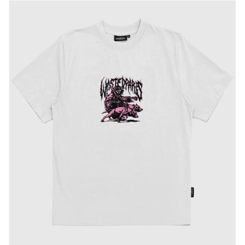 WASTED PARIS HANDLER TEE BLANCO