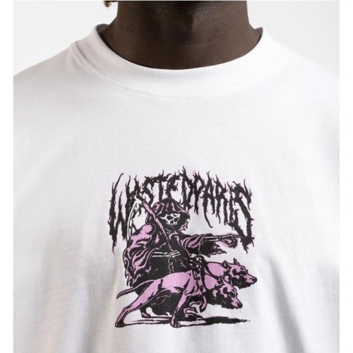 WASTED PARIS HANDLER TEE BLANCO