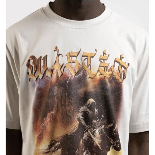 WASTED PARIS MIRAGE TEE BLANCO ROTO 2