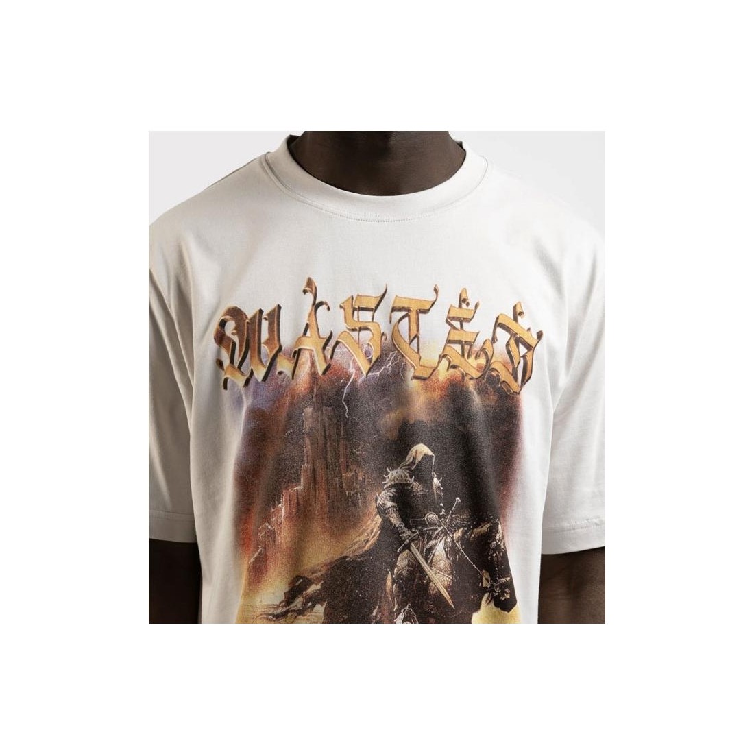 WASTED PARIS MIRAGE TEE BLANCO ROTO