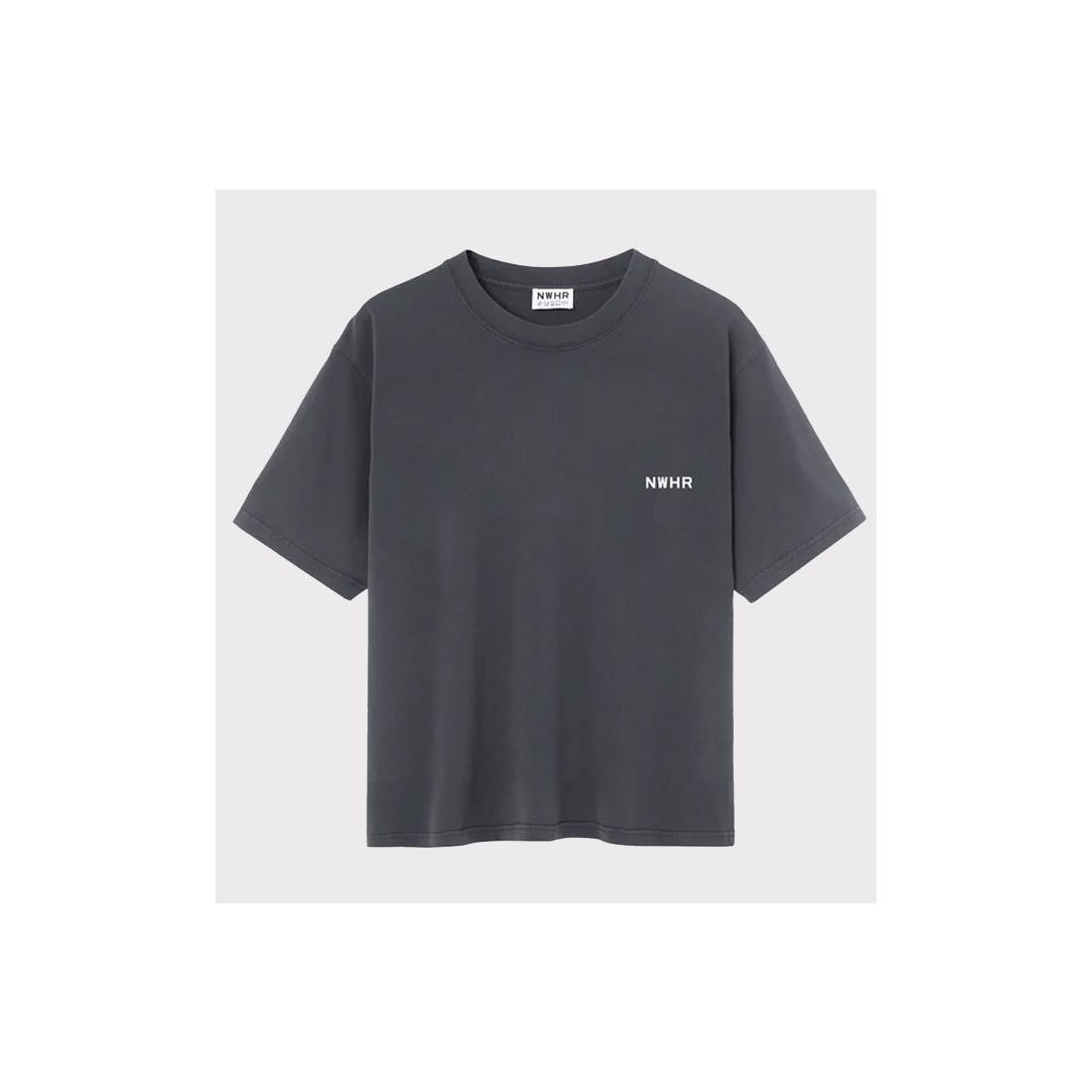 NWHR BASIC CROPPED TEE NEGRO