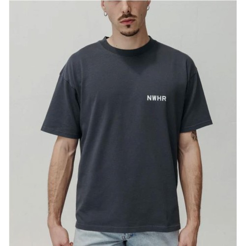 NWHR BASIC CROPPED TEE NEGRO