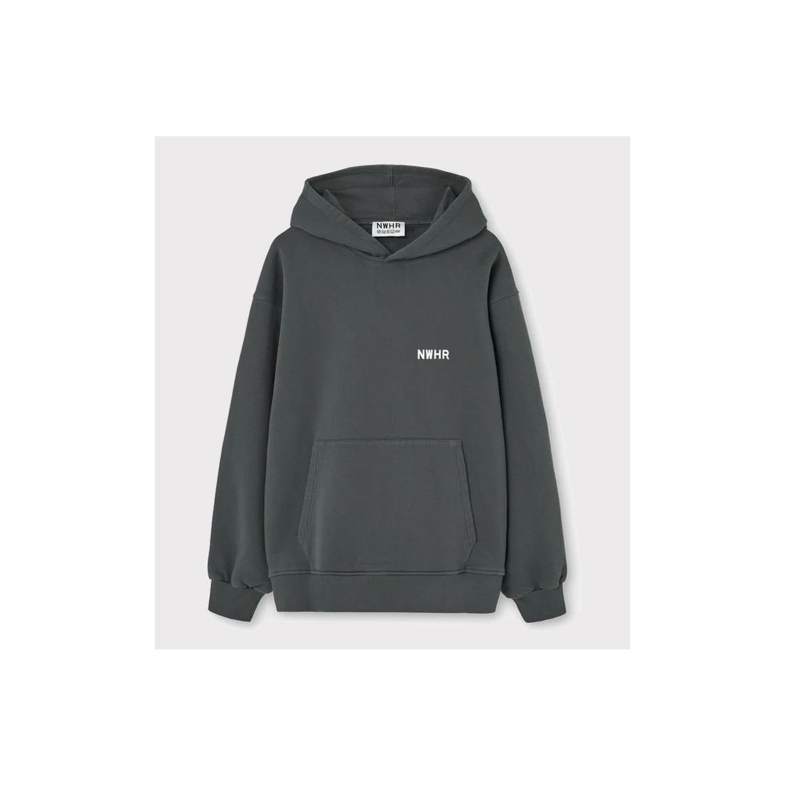NWHR HOODIE BLACK WASHED NEGRO