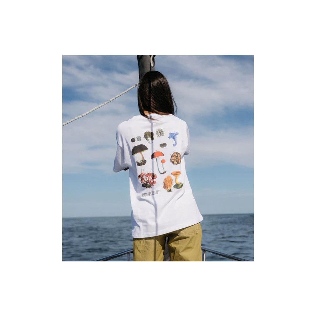 NWHR FUNGUI TEE BLANCO