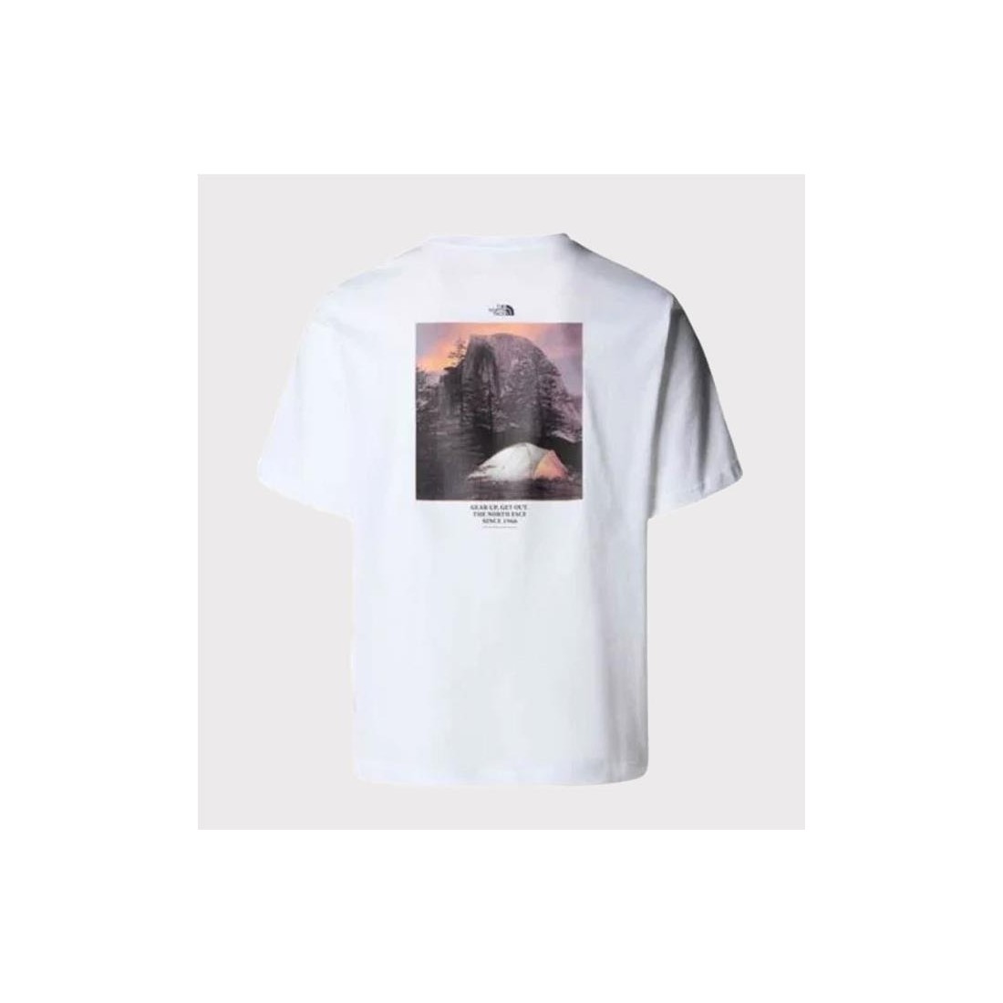 THE NORTH FACE CAMPING GR TEE BLANCO