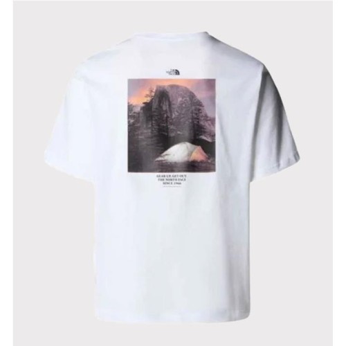 THE NORTH FACE CAMPING GR TEE BLANCO