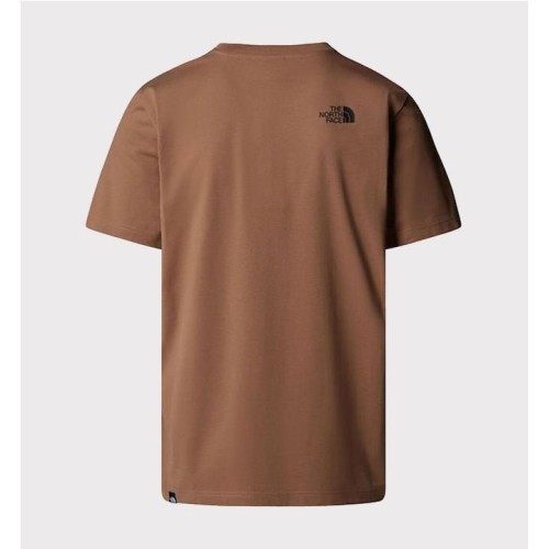 THE NORTH FACE FINE TEE MARRON 2