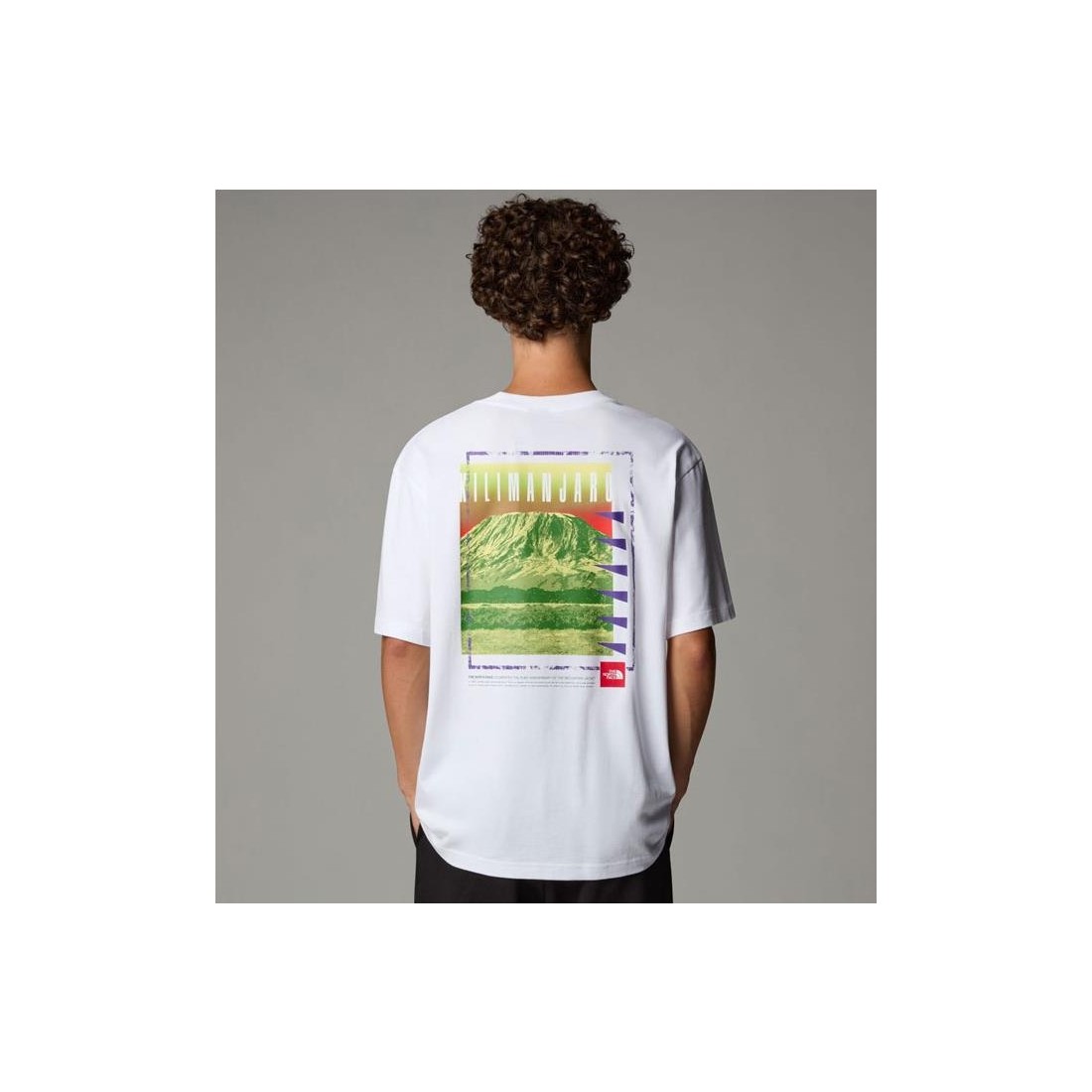 THE NORTH FACE AXYS OVERSIZED BLANCO