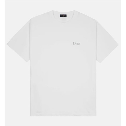 DIME CLASSIC SMALL LOGO TEE BLANCO
