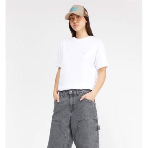 DIME CLASSIC SMALL LOGO TEE BLANCO 2