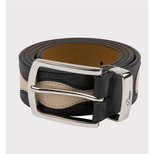 DIME PREMIUM LEATHER BELT NEGRO