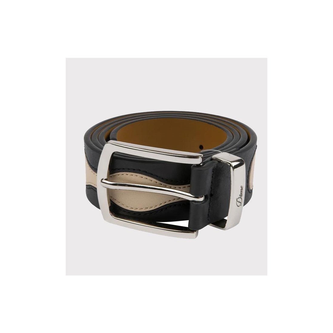 DIME PREMIUM LEATHER BELT NEGRO