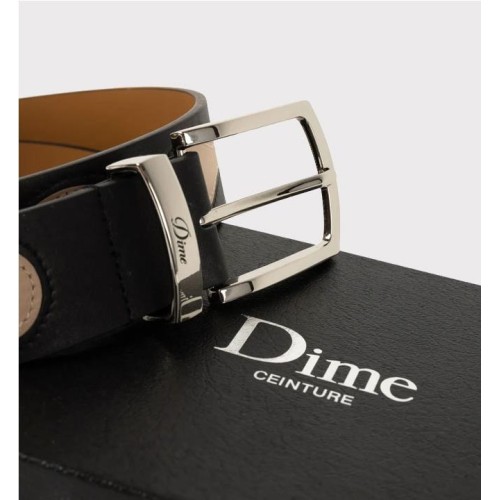 DIME PREMIUM LEATHER BELT NEGRO