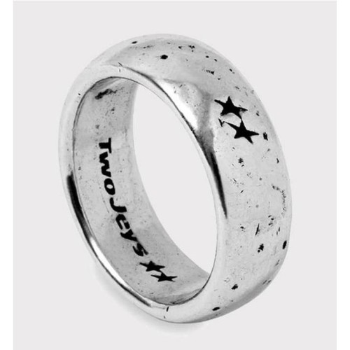TWOJEYS SIGNATURE RING PLATA