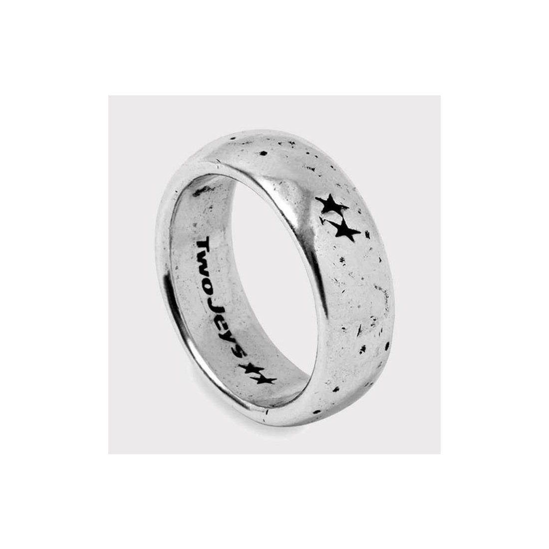 TWOJEYS SIGNATURE RING PLATA