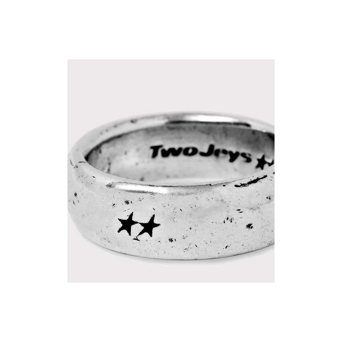 TWOJEYS SIGNATURE RING PLATA