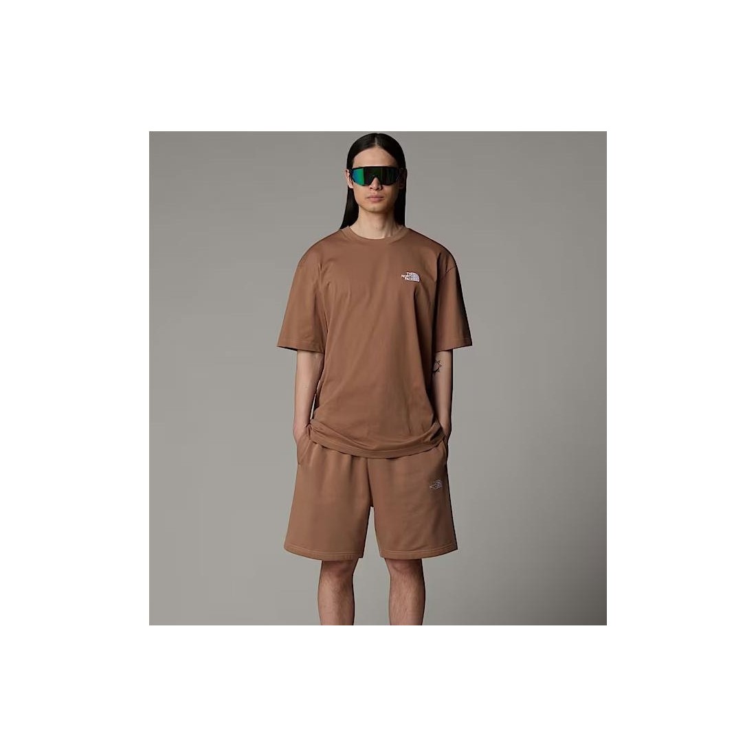THE NORTH FACE ESSENTIAL SHORT MARRON