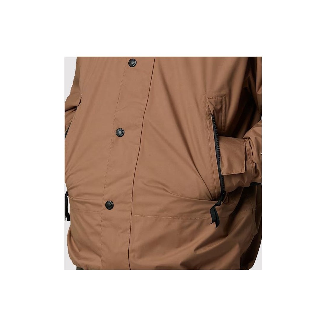 THE NORTH FACE REING ON JACKET MARRON