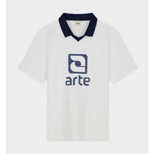 ARTE LOGO COLLAR T-SHIRT BLANCO