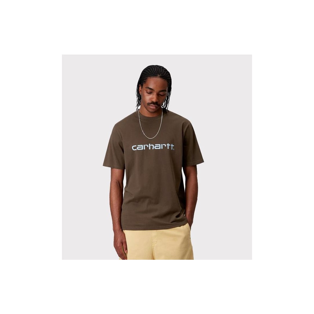 CARHARTT WIP SCRIPT TEE MARRON
