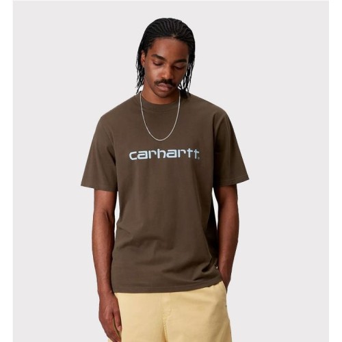 CARHARTT WIP SCRIPT TEE MARRON