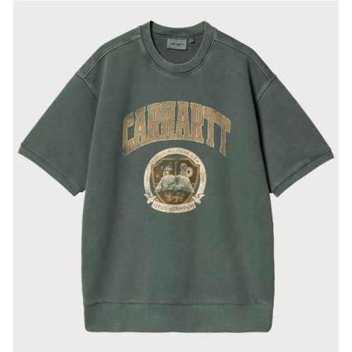 CARHARTT WIP LIBRARY SWEAT VERDE