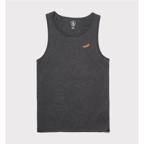 VOLCOM PISTOL STONE TEE GRIS OSCURO