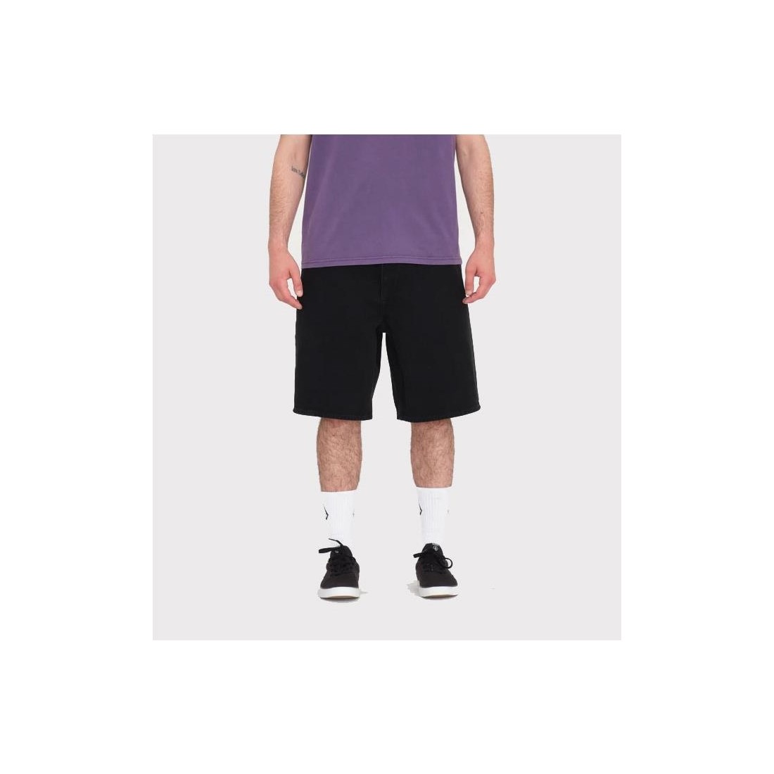VOLCOM BILLOW DENIM SHORT NEGRO