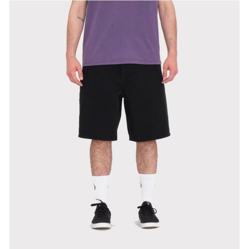 VOLCOM BILLOW DENIM SHORT NEGRO