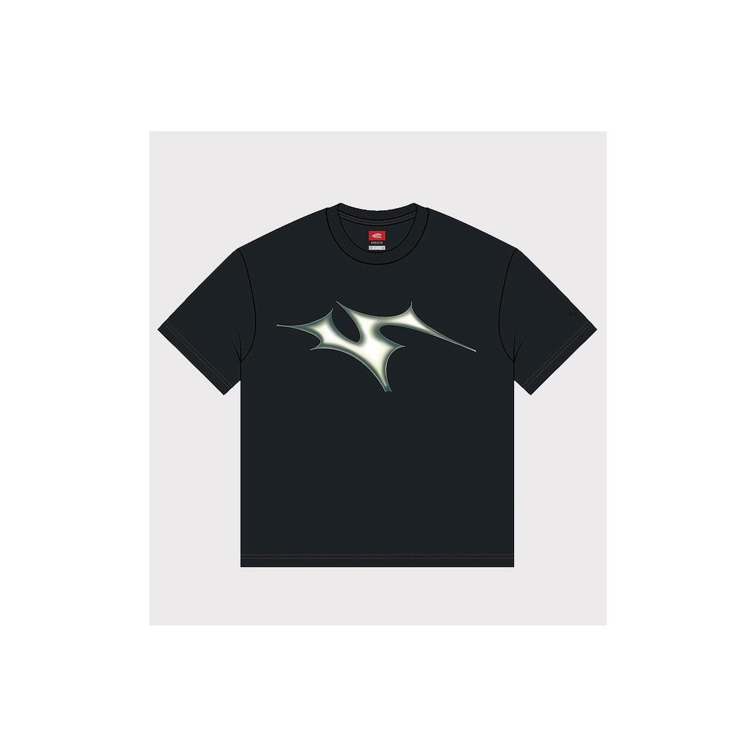 VANS SKATE V THORN TEE NEGRO