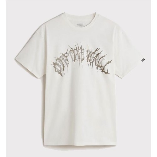VANS METAL ARCH TEE BLANCO ROTO