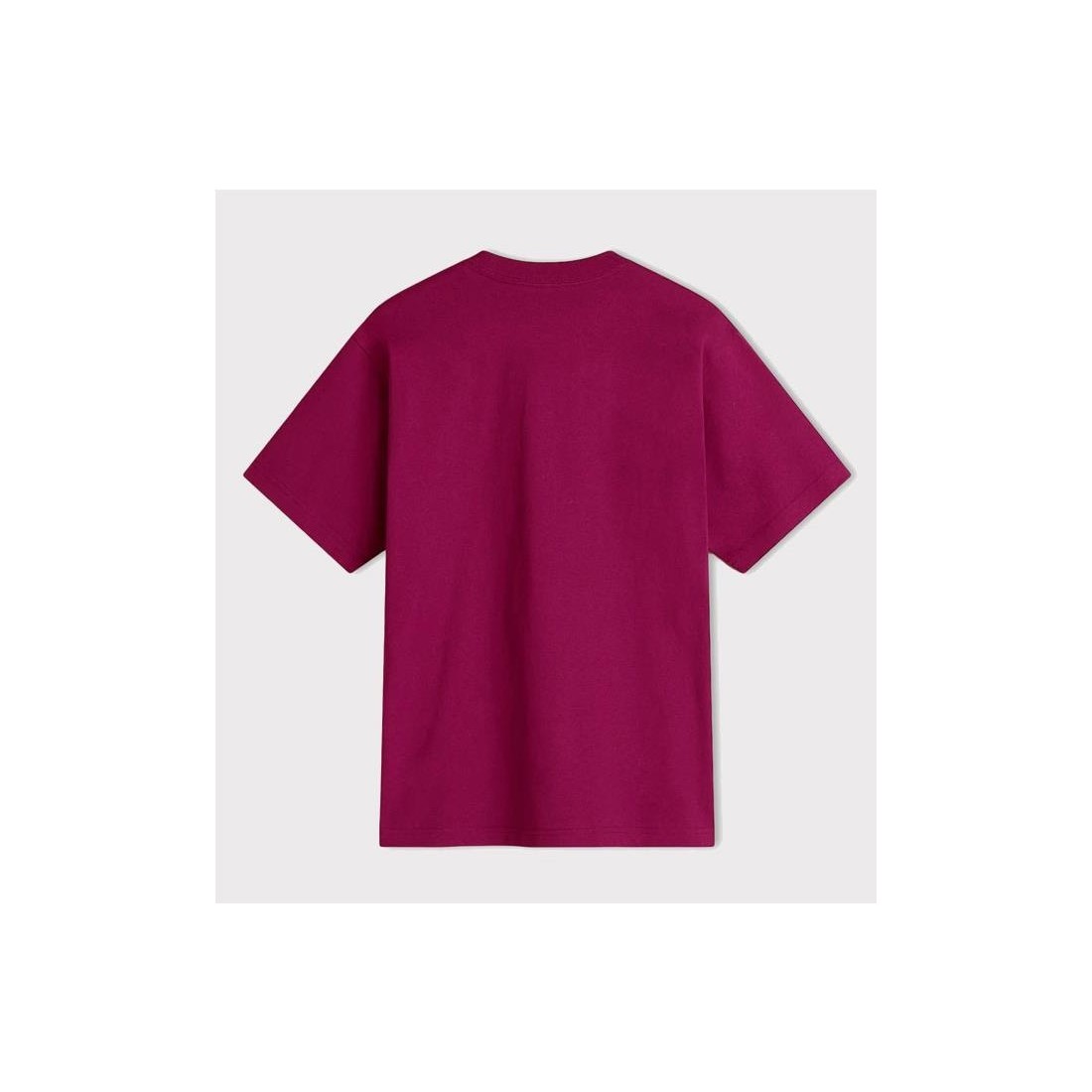 VANS LEFT CHEST LOGO TEE ROJO