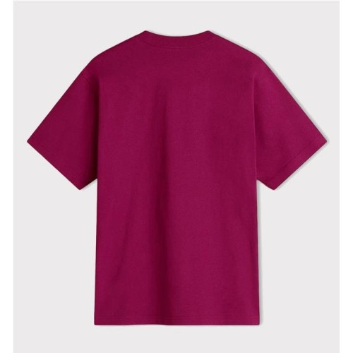 VANS LEFT CHEST LOGO TEE ROJO