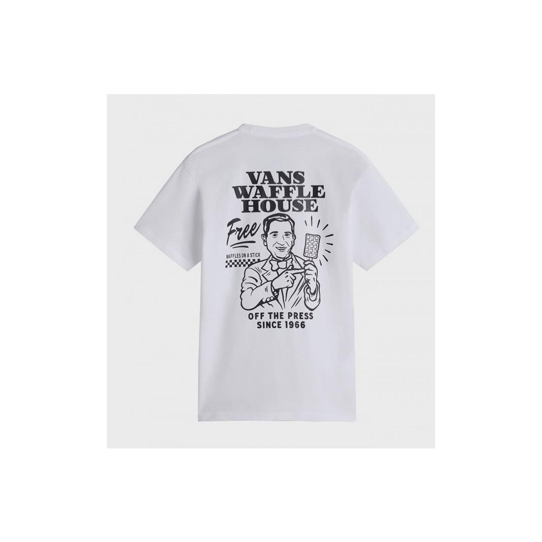 VANS DEATH GRIP TEE BLANCO