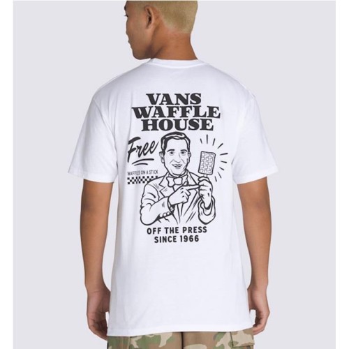 VANS DEATH GRIP TEE BLANCO