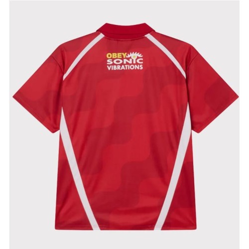 OBEY SOCCER JERSEY ROJO