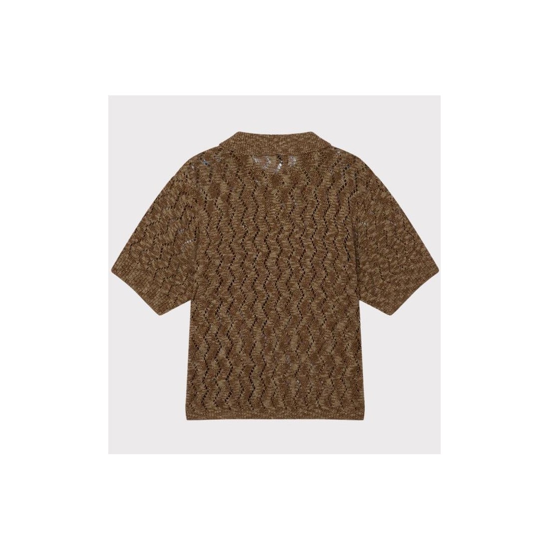OBEY ANDRE POLO SWEATER BEIGE