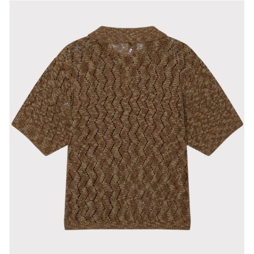 OBEY ANDRE POLO SWEATER BEIGE