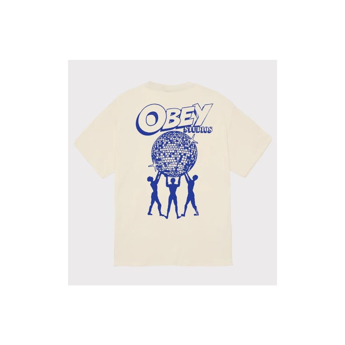 OBEY UPLIFT TEE BEIGE
