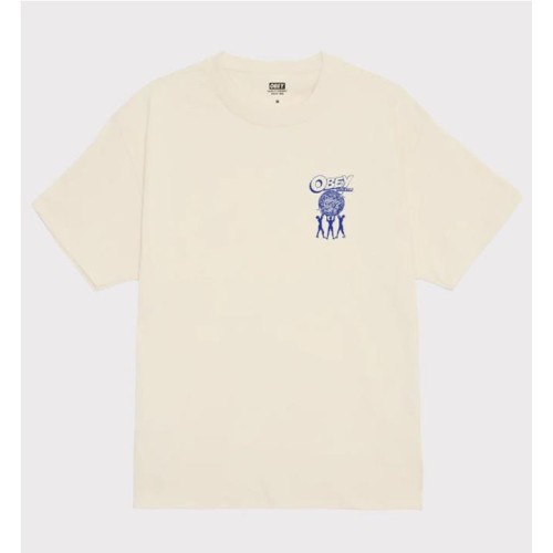 OBEY UPLIFT TEE BEIGE 2