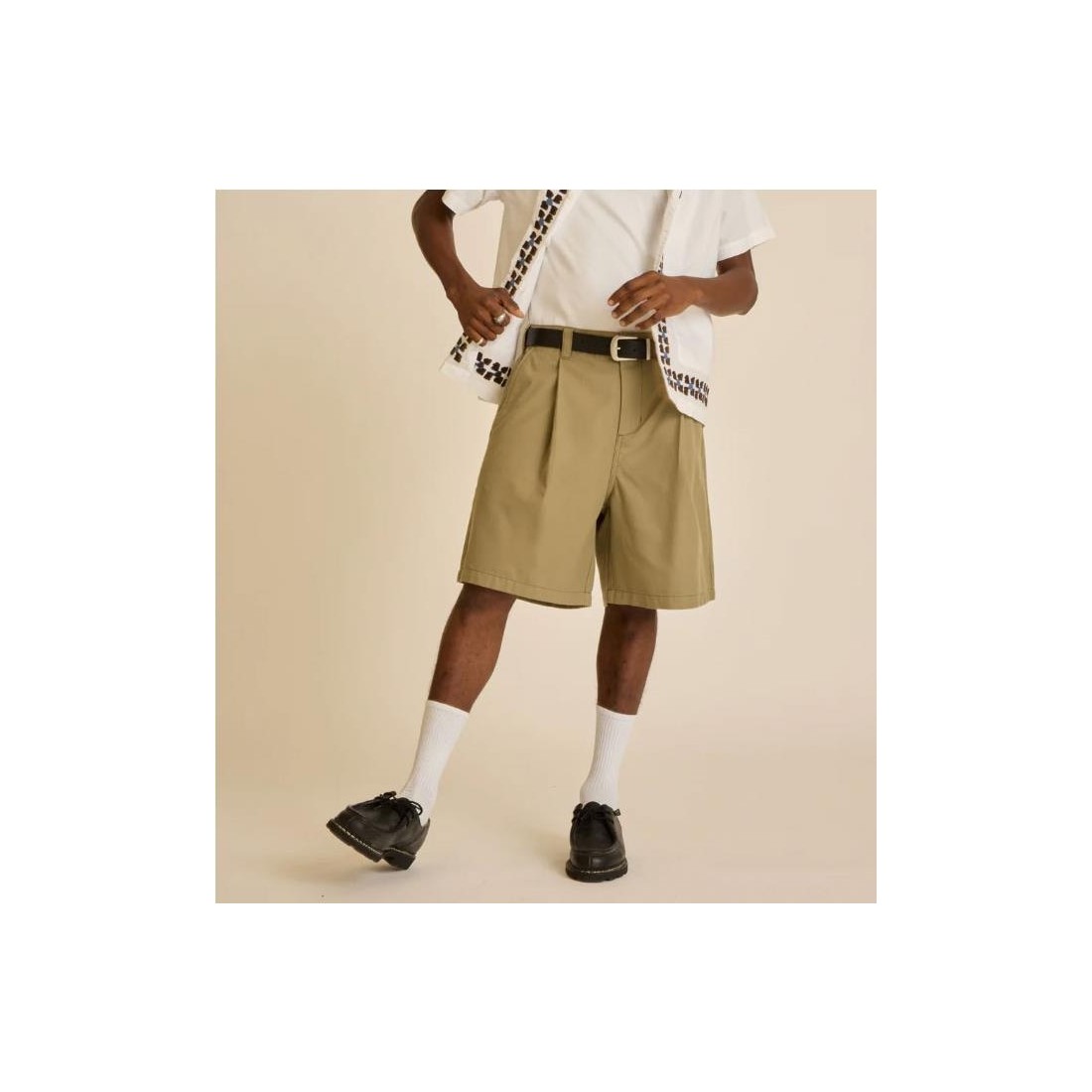 OBEY OLIVER SHORT BEIGE