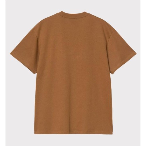 CARHARTT WIP POCKET HEART TEE MARRON 2