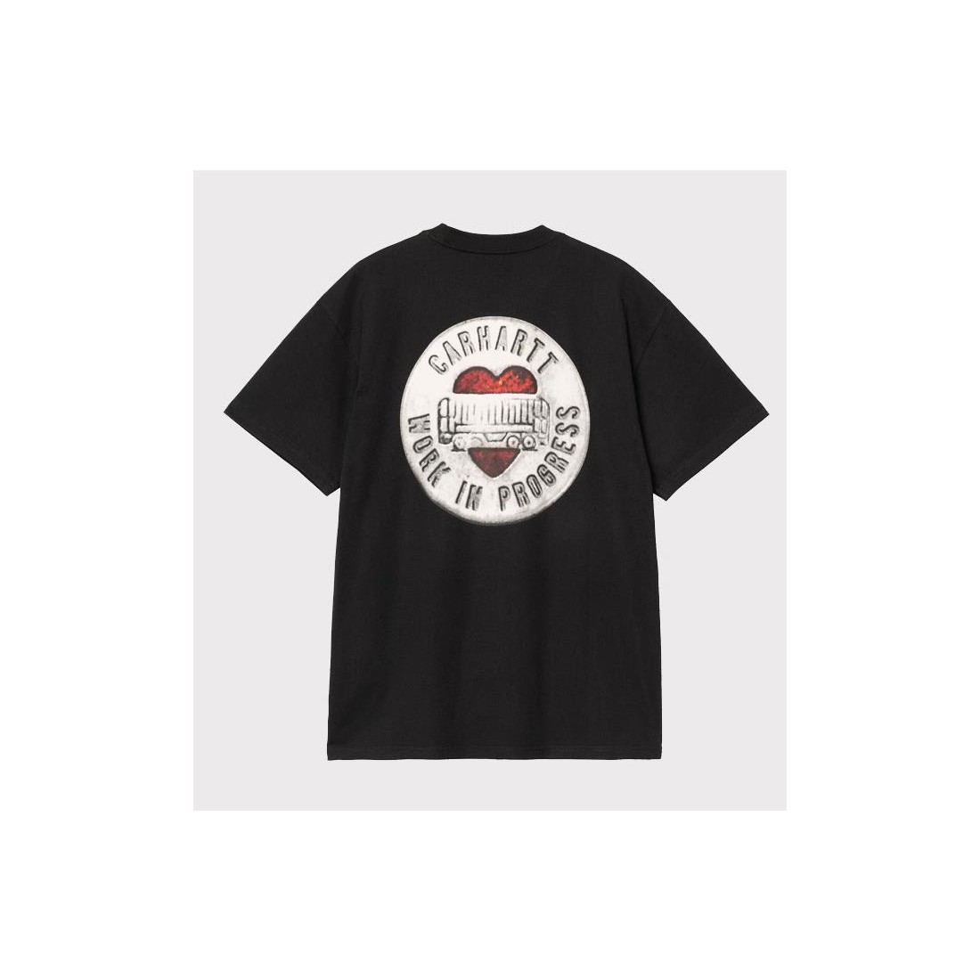 CARHARTT WIP BUTTON TEE NEGRO
