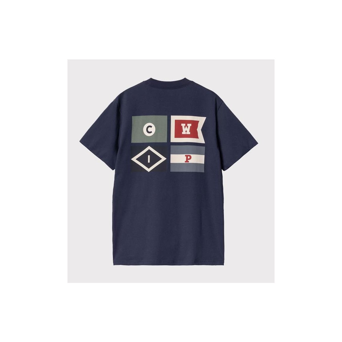 CARHARTT WIP FLAGS TEE AZUL