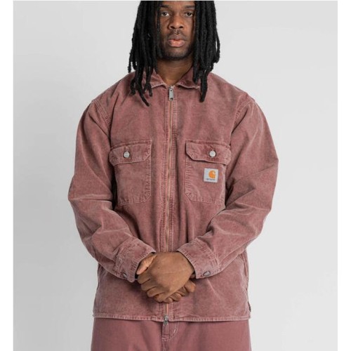 CARHARTT WIP REYNOLD SHIRT JKT ROSADO