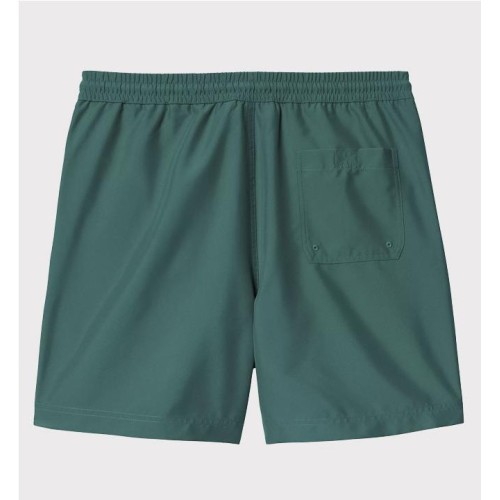 CARHARTT WIP CHASE SWIN TRUNKS VERDE 2