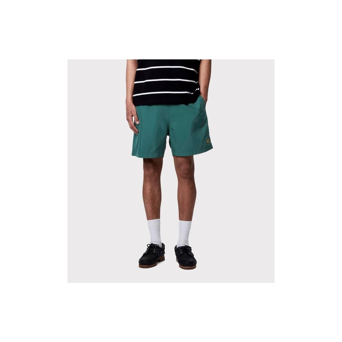 CARHARTT WIP CHASE SWIN TRUNKS VERDE